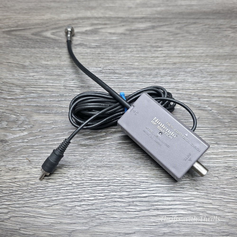 Nintendo NES - RF/Coaxial TV Adapter - OEM Nintendo NES-003